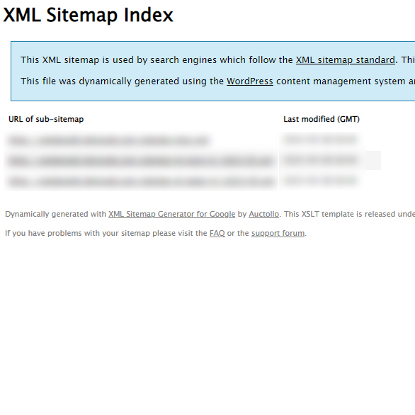 Como crear un sitemap con Google XML Sitemaps