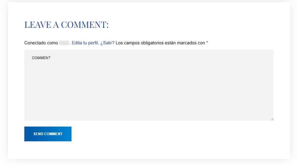 Cómo activar o desactivar los comentarios en páginas de WordPress